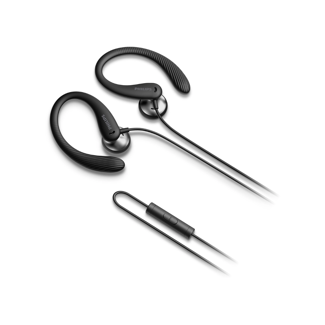 Philips In-ear sports headphones with mic TAA1105BK/00