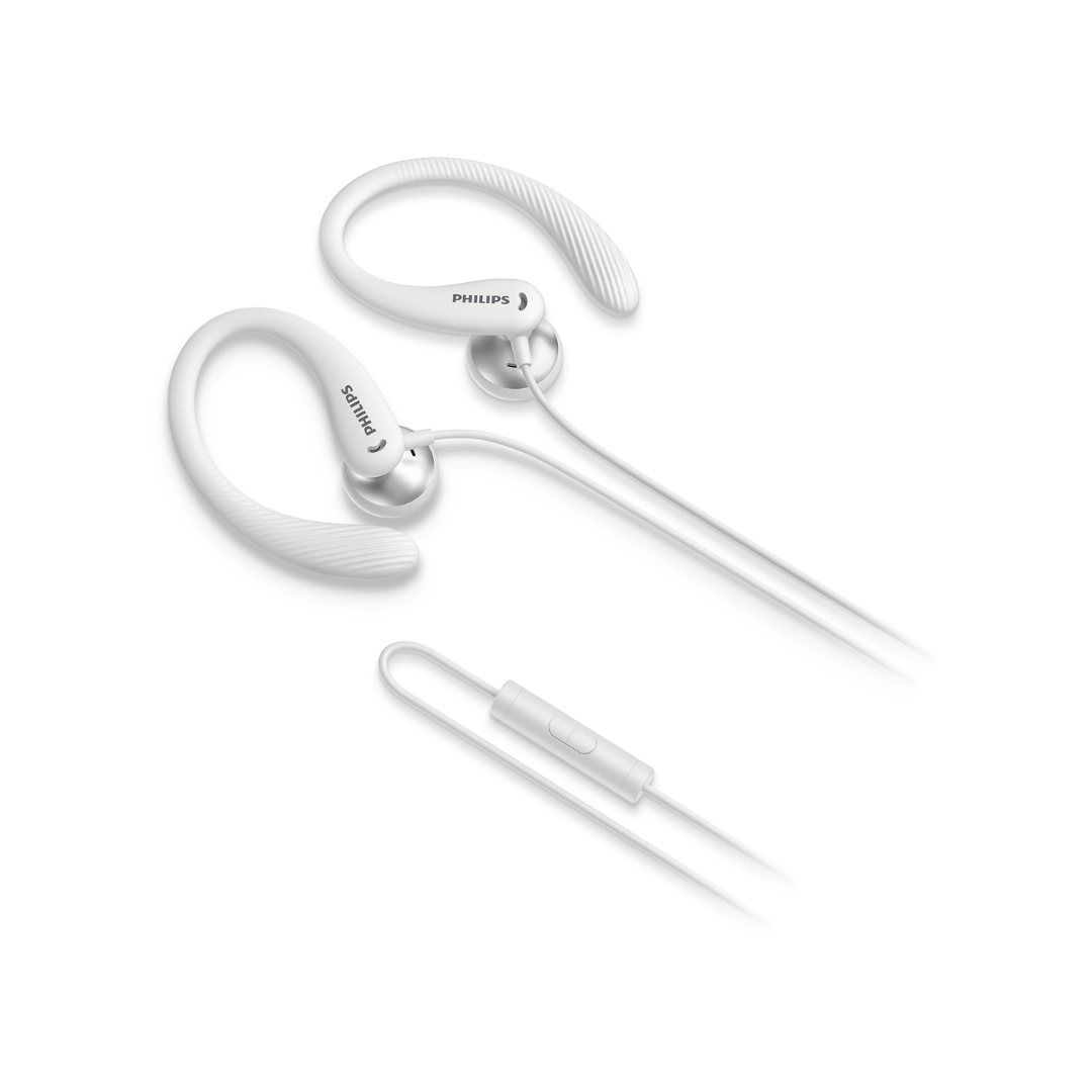 Philips In-ear sports headphones with mic TAA1105WH/00