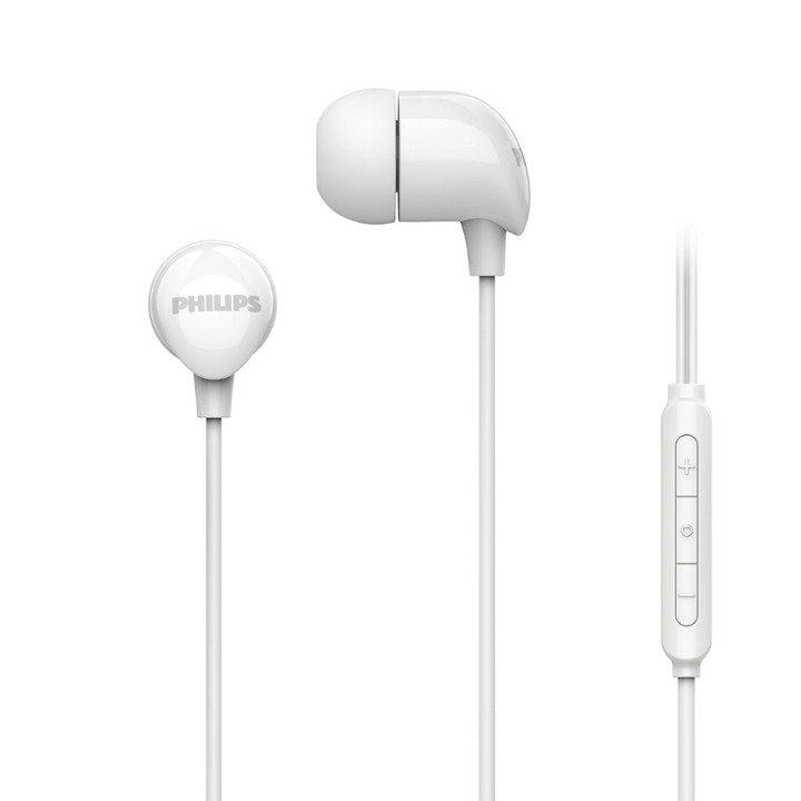 Philips Type-C In-Ear Wired Headphones TAE2146WT/97 Bass Sound White | Buy in Kenya | Red Rhino