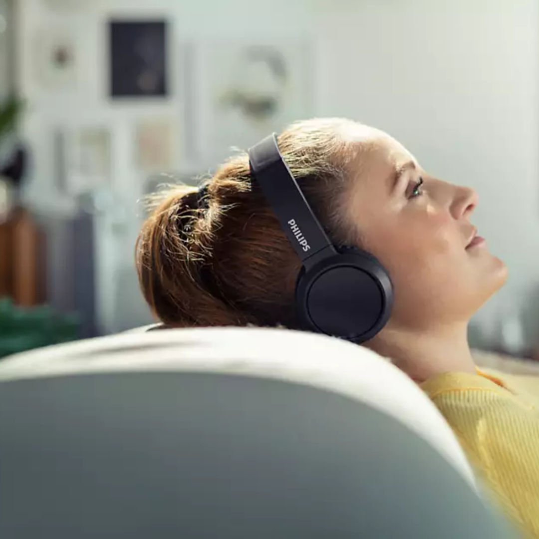 Philips On-ear Wireless Headphones TAH4205BK/00