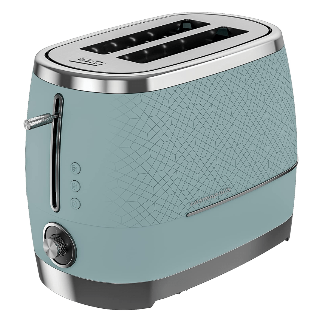 Beko Cosmopolis Toaster Retro Design TAM8202T, Extra Wide Slot 2-Slice Toaster , Includes Defrost, Reheat & Cancel Functions - Red Rhino