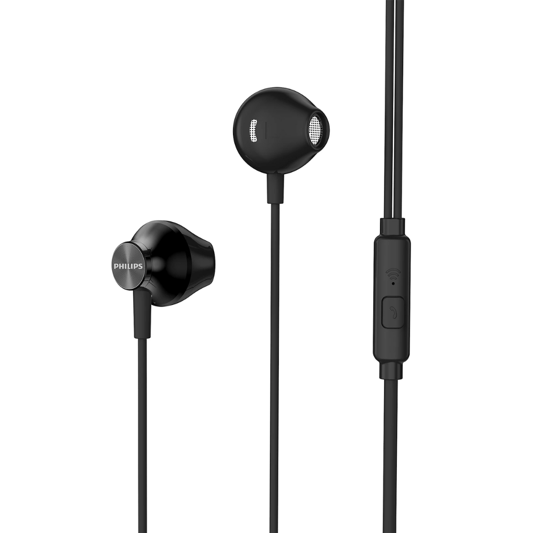 Philips In-Ear Headphones with Mic TAUE101BK/00 Enhanced Bass Black | Buy in Kenya | Red Rhino