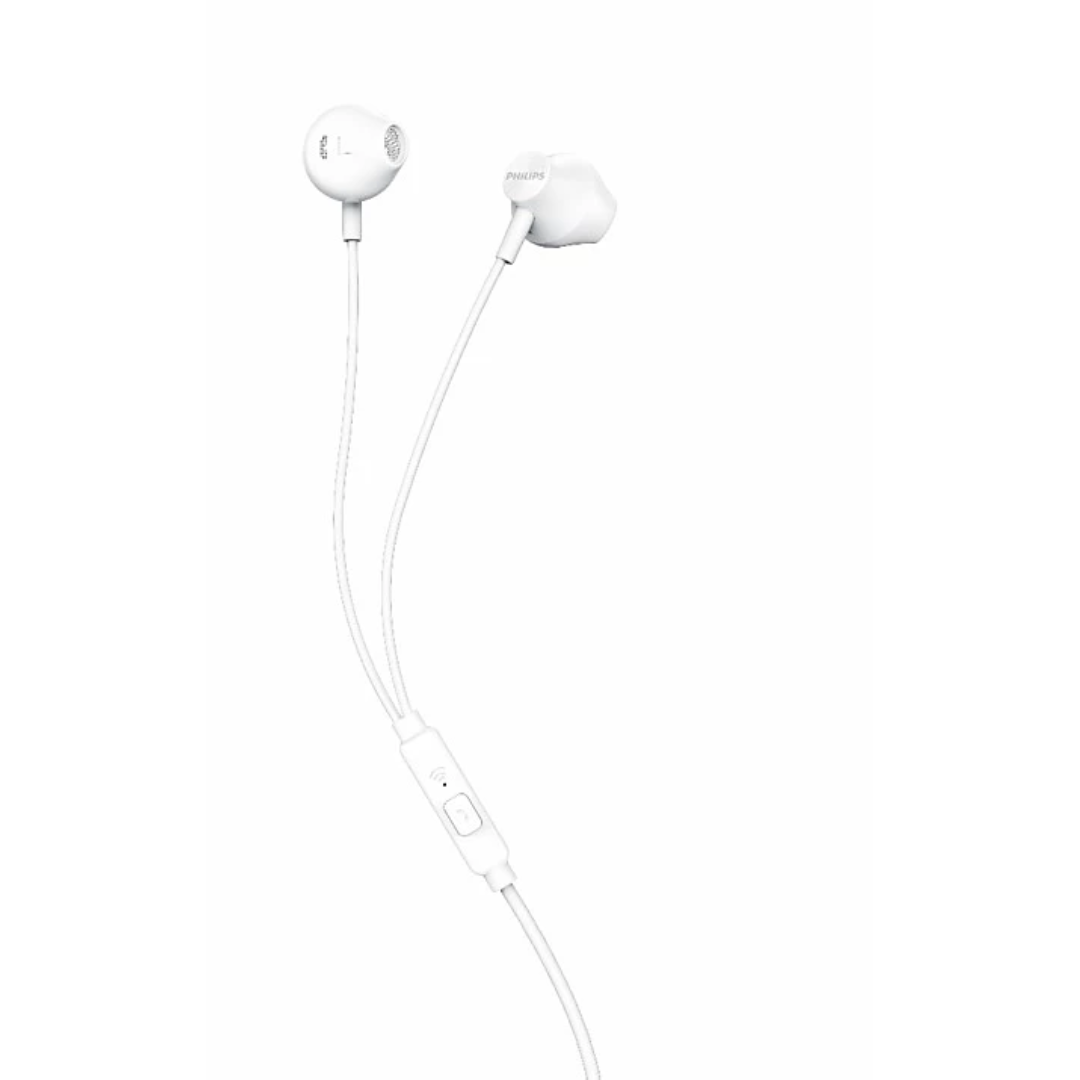 Philips In-Ear Headphones with Mic TAUE101WT/00 Enhanced Bass White | Buy in Kenya | Red Rhino