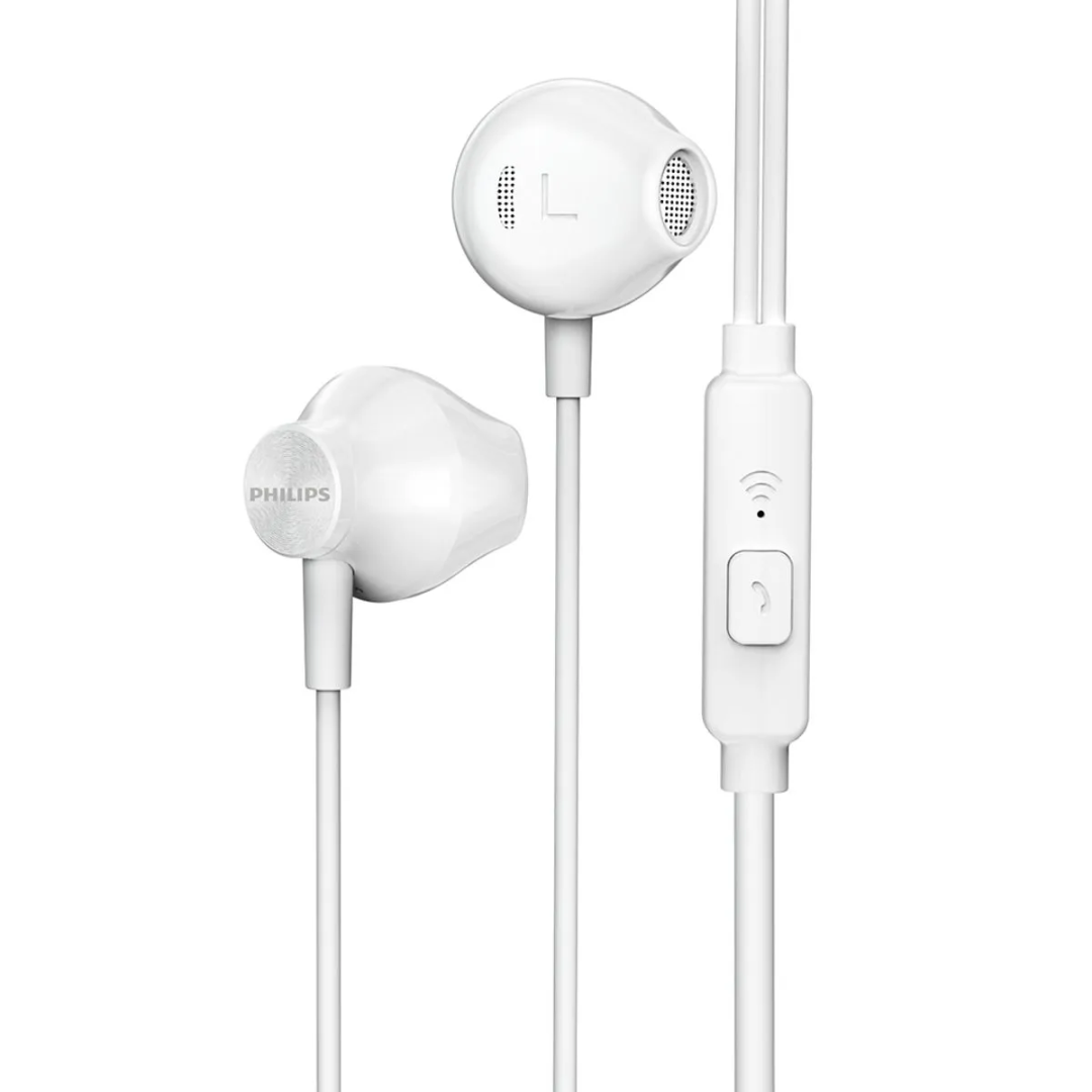 Philips In-Ear Headphones with Mic TAUE101WT/00 Enhanced Bass White | Buy in Kenya | Red Rhino