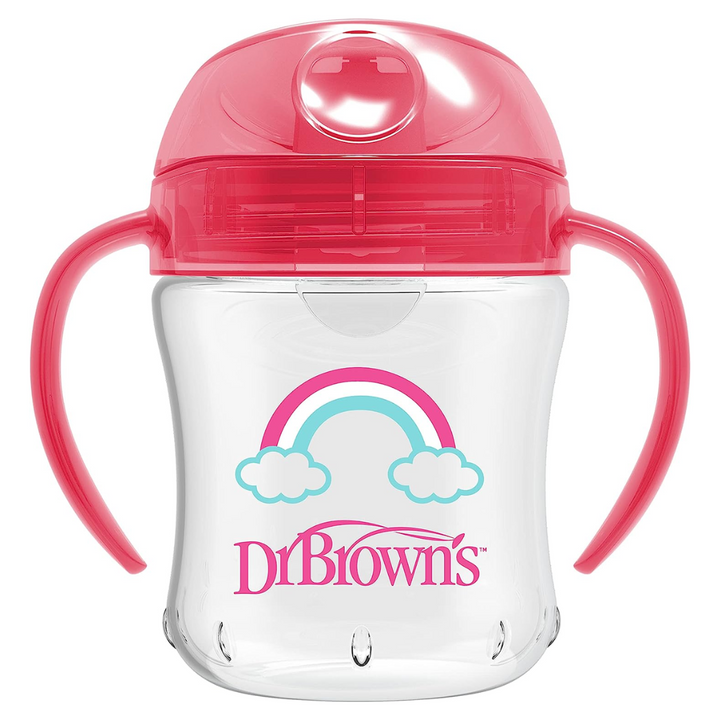 Dr. Brown's Soft Spout Toddler Cup with Handles, Pink-TC61003 - Red Rhino