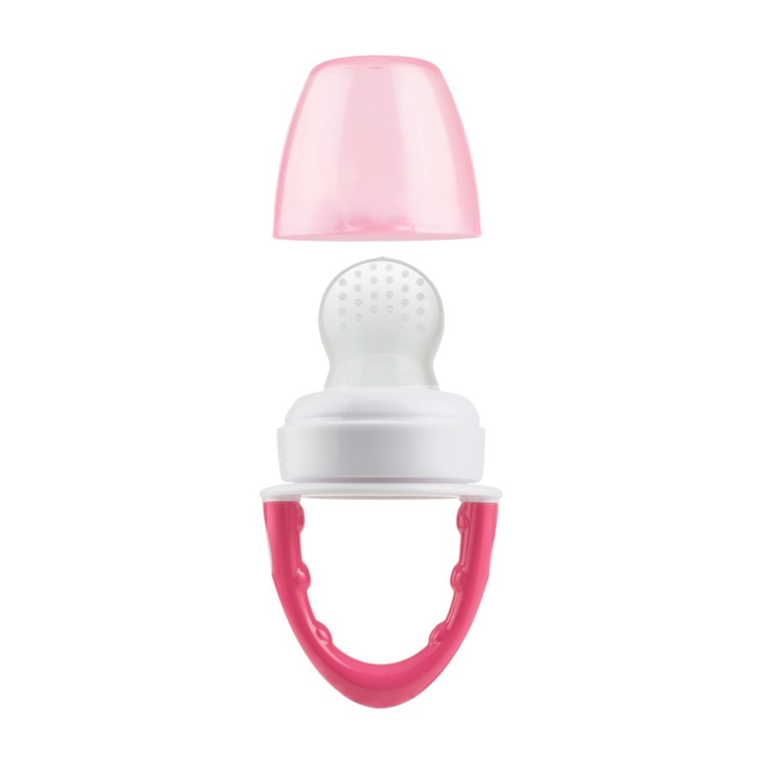 Dr. Brown's Silicone Feeder Designed to Nourish, Fresh Firsts, Pink-TF005 - Red Rhino