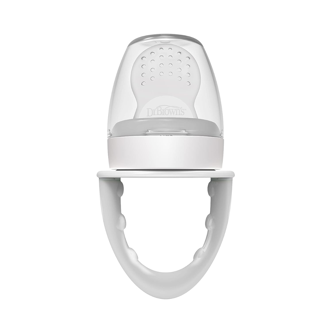 Dr. Brown's Silicone Feeder Designed to Nourish, Fresh Firsts , Grey-TF007 - Red Rhino