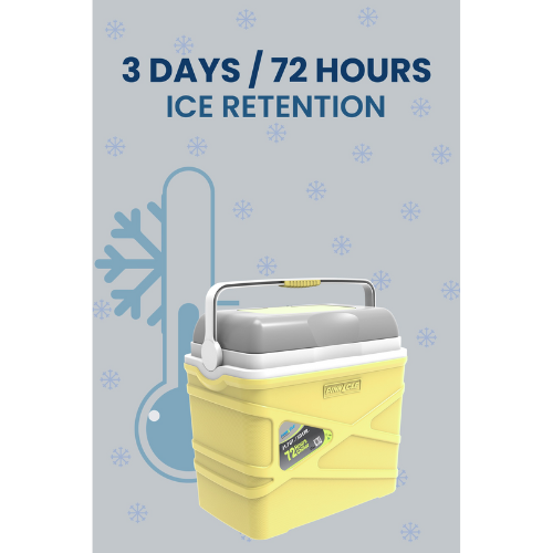 Pinnacle Pasco Insulated Chiller Ice Box - 30 Litres - Lime TPX7500