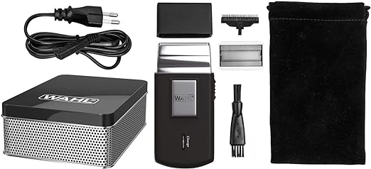 WAHL Cordless and Rechargeable Mobile Travel Shaver, 3615-1027