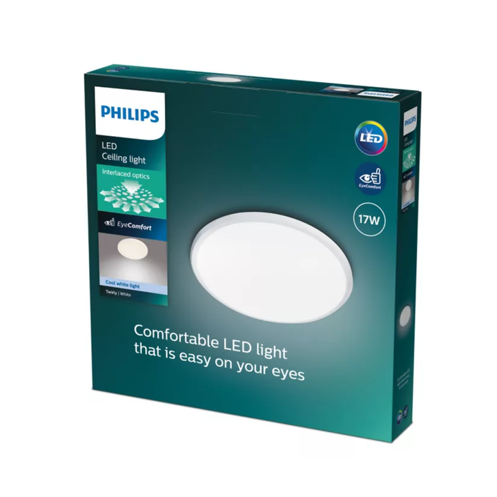 Philips Twirly LED Ceiling Light 17W Cool White D347 | Buy in Kenya | Red Rhino