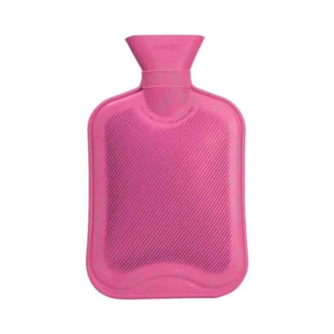 Hot water bottle with Flannel 2 litres - Red Rhino