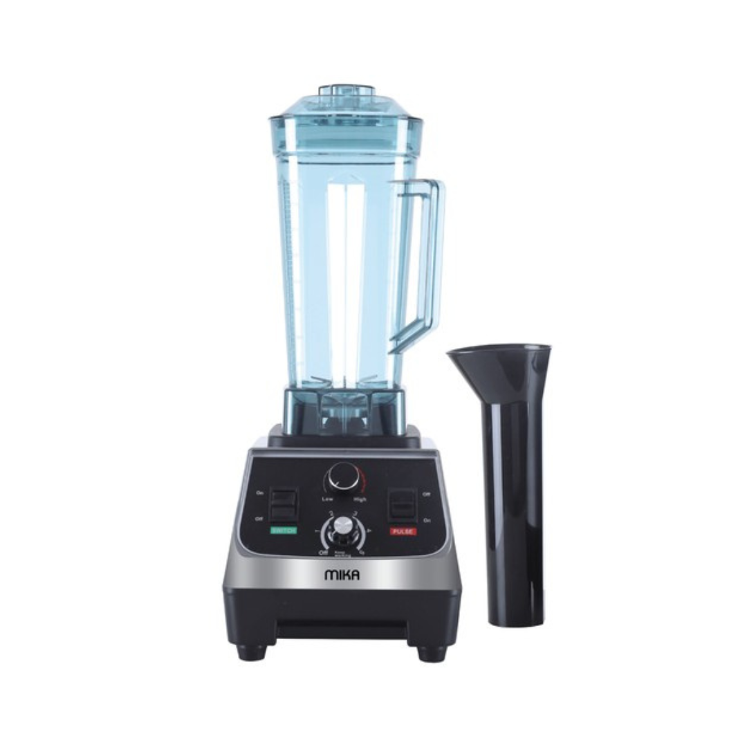 MIKA Commercial Blender, 2L, 1500W, Silver & Black MCBL1151BS