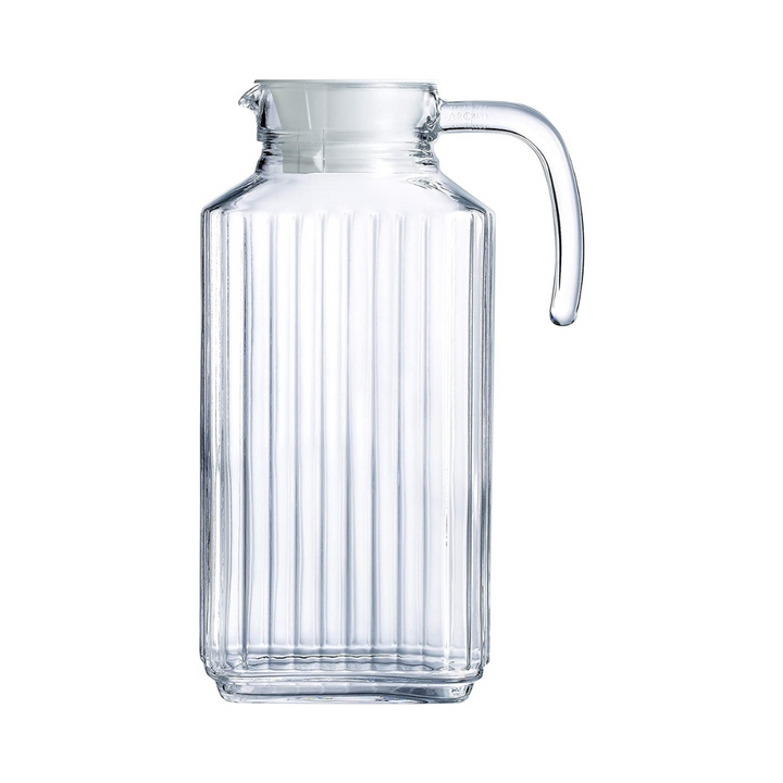Luminarc Quadro Ref Jug 1L7 White Lid V4069 - Red Rhino