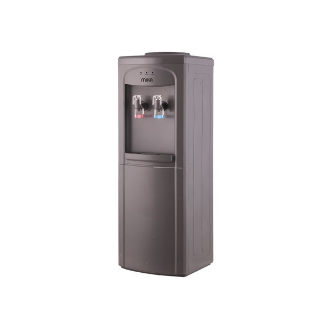 MIKA floor-standing hot and cold water dispenser grey MWD2502GR, product view