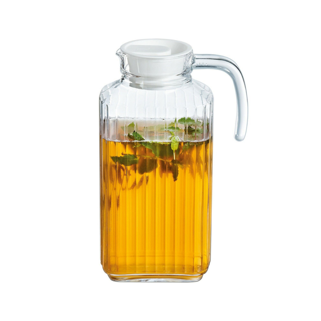 Luminarc Quadro Ref Jug 1L7 White Lid V4069 - Red Rhino