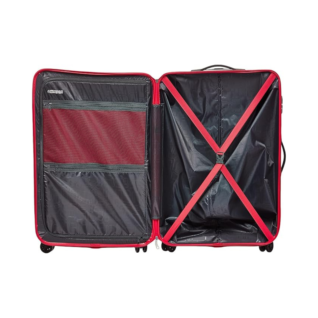 AMERICAN TOURISTER BRICKLANE SP80 B BRICK RED - Red Rhino