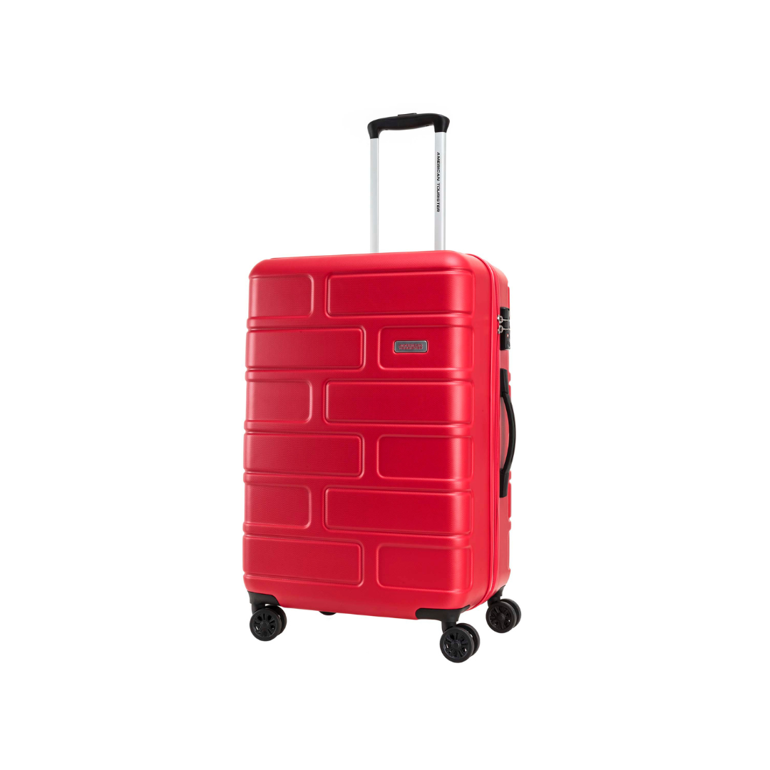 AMERICAN TOURISTER BRICKLANE SP68 B BRICK RED - Red Rhino