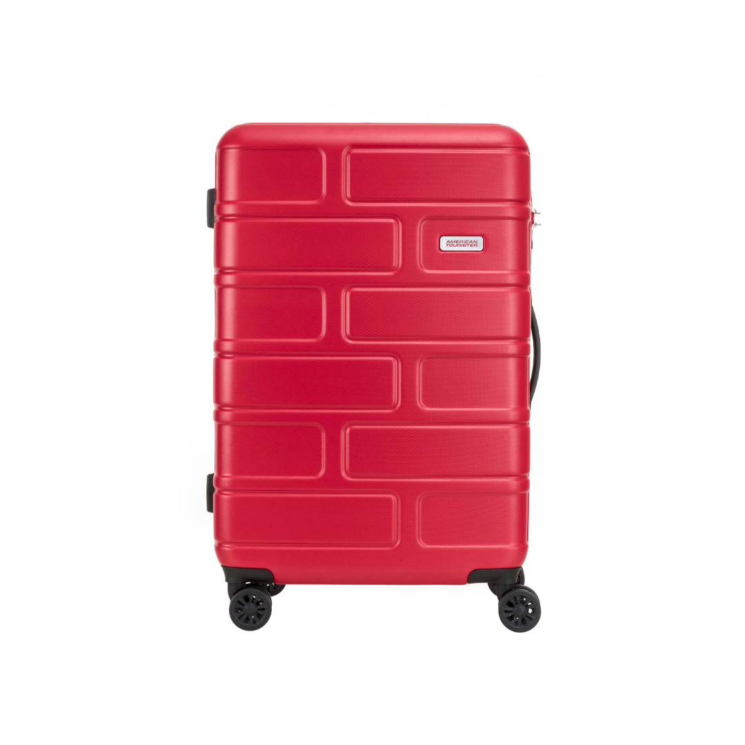 AMERICAN TOURISTER BRICKLANE SP68 B BRICK RED - Red Rhino