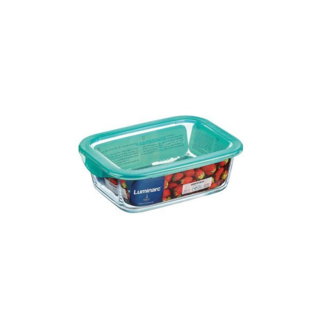 Luminarc Keep 'N' Flat Rim Lagon Sqr 38Cl P5522 - Red Rhino