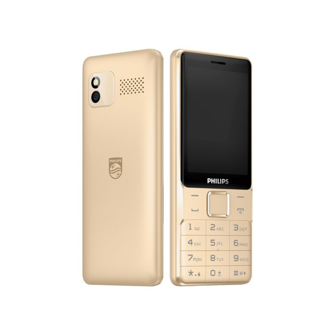 Philips 2000Series Ace 303 Mobile phone E2830 Dark Grey & Champagne Gold
