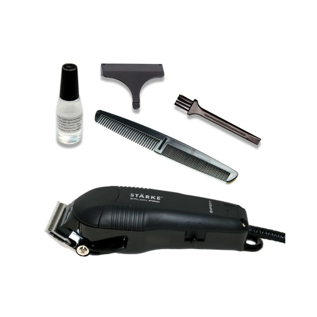 Starke Salon Pro EXPERT Corded Hair Clipper - 3 Pin UK plug, 220-240V, 50Hz 64087