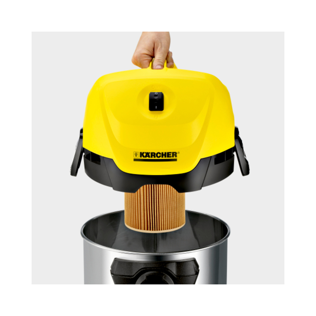 Karcher WD 3 Wet And Dry Vacuum Cleaner - Red Rhino