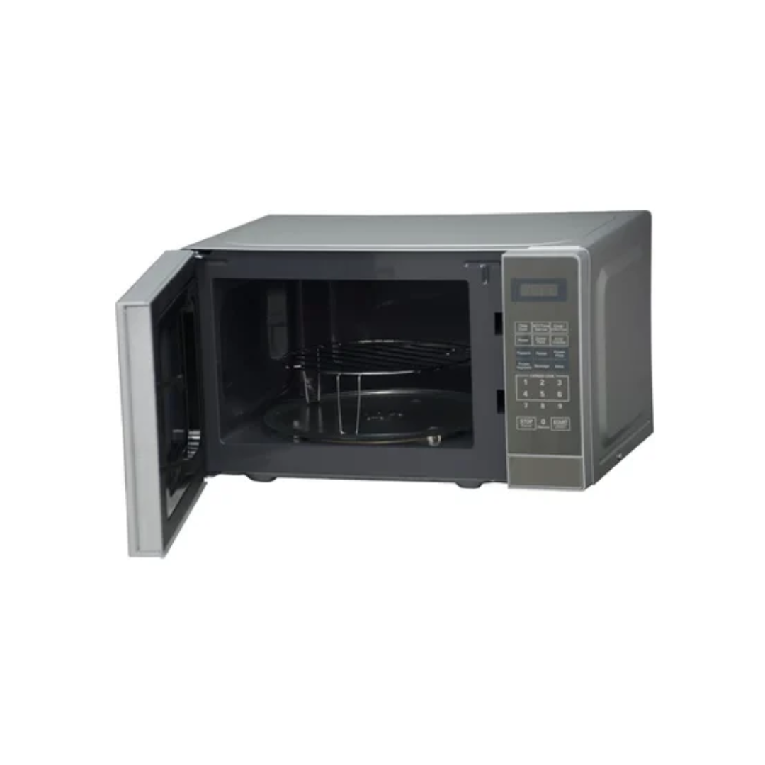 MIKA microwave oven 20L digital grill mirror black MMWDGPB2075MB, alternate view