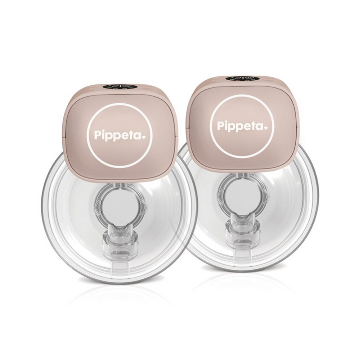 Pippeta LED wearable breast pump two-pack, side view