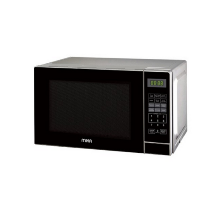 MIKA Microwave Oven, 20L, Digital, Solo, Silver MMWDSPB2073S - Red Rhino