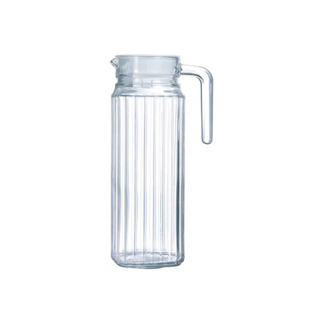 Luminarc Quadro 1L1 Jug + Lid V4068 - Red Rhino