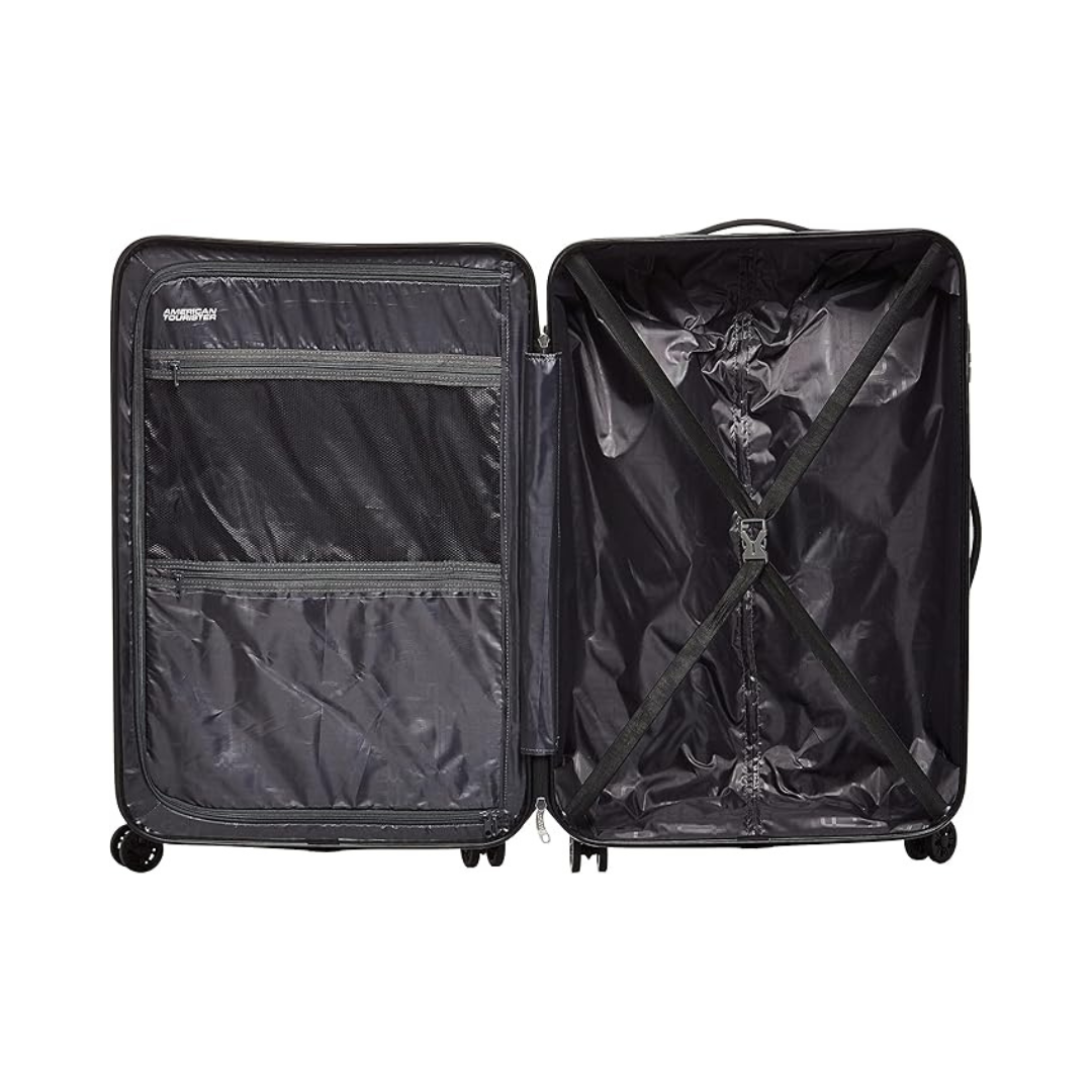 AMERICAN TOURISTER BRICKLANE SP80 B JET BLACK - Red Rhino