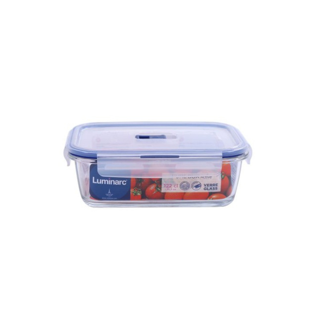 Luminarc Pure Box Rect 122Cl Flat P3548 - Red Rhino
