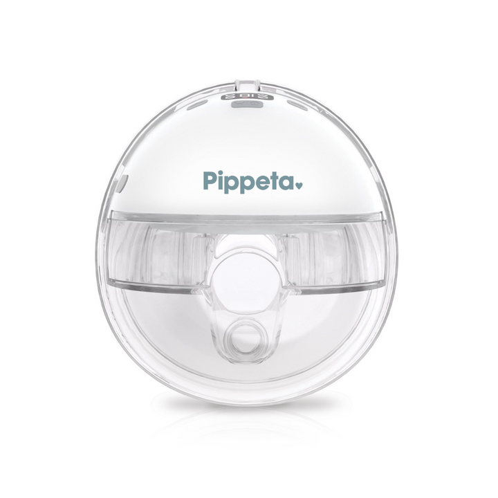 Pippeta Compact LED hands-free breast pump, front view