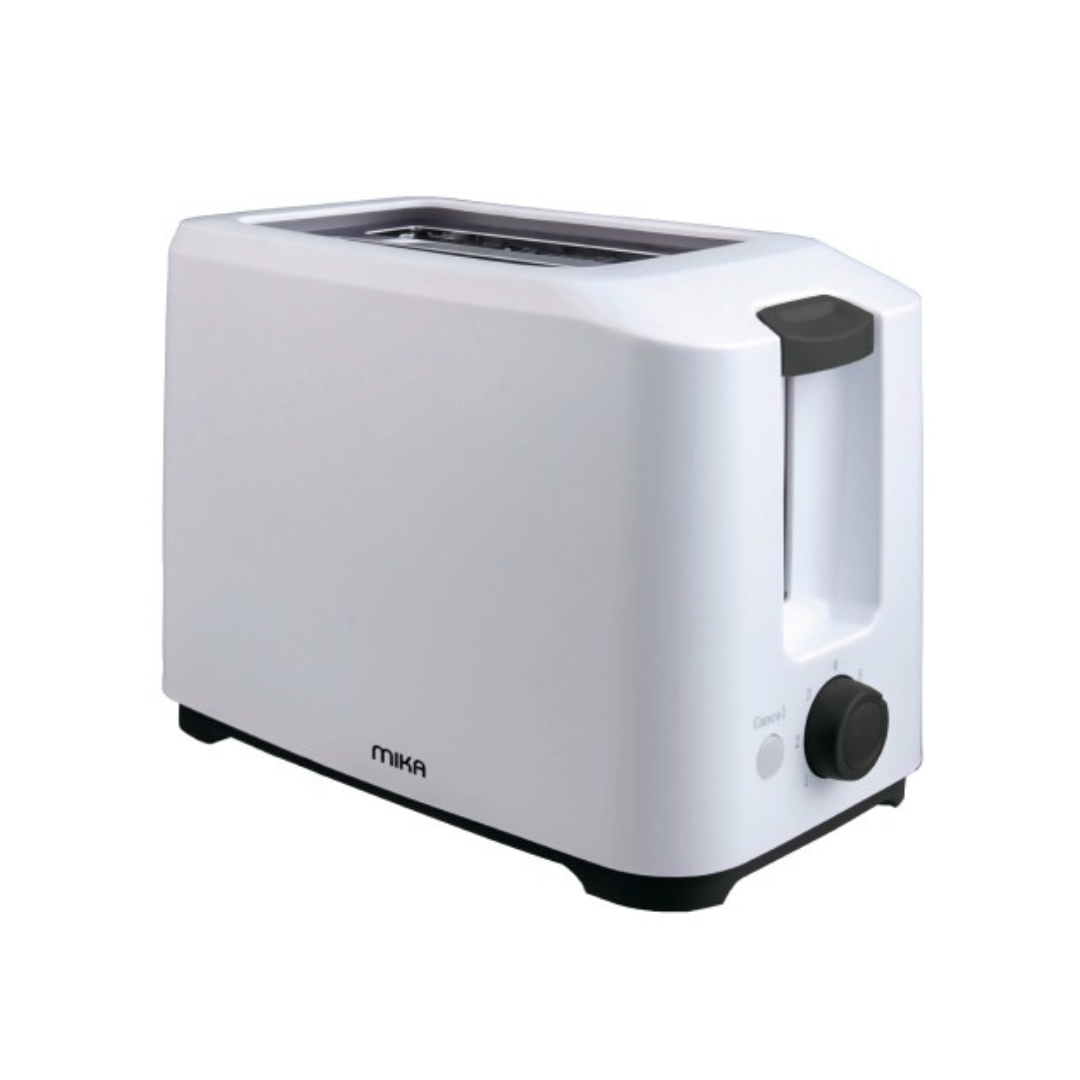 MIKA Toaster, 2 Slice, White MTS2101W - Red Rhino