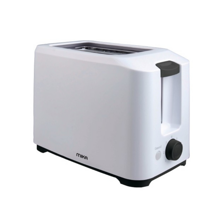 MIKA Toaster, 2 Slice, White MTS2101W - Red Rhino