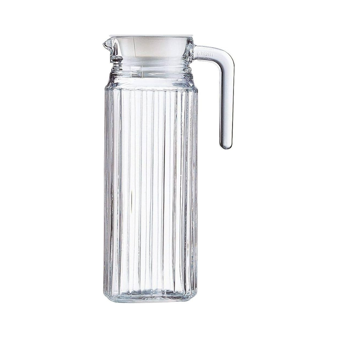 Luminarc Quadro Jug 1L3 + Lid L9918 - Red Rhino