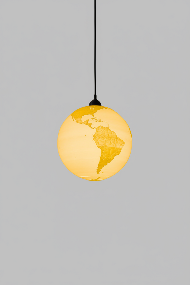 Print3D Africa Earth Pendant Lamp – Buy in Kenya | Red Rhino