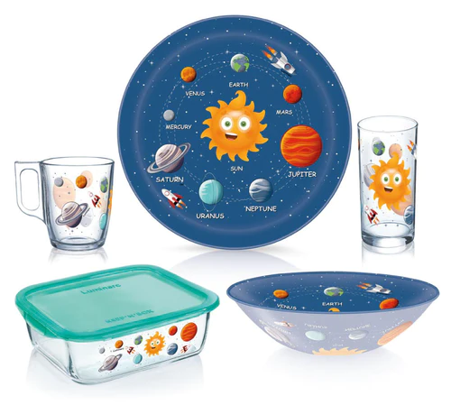 Luminarc Kids Our Planets - 5 pcs set-V1370 - Red Rhino