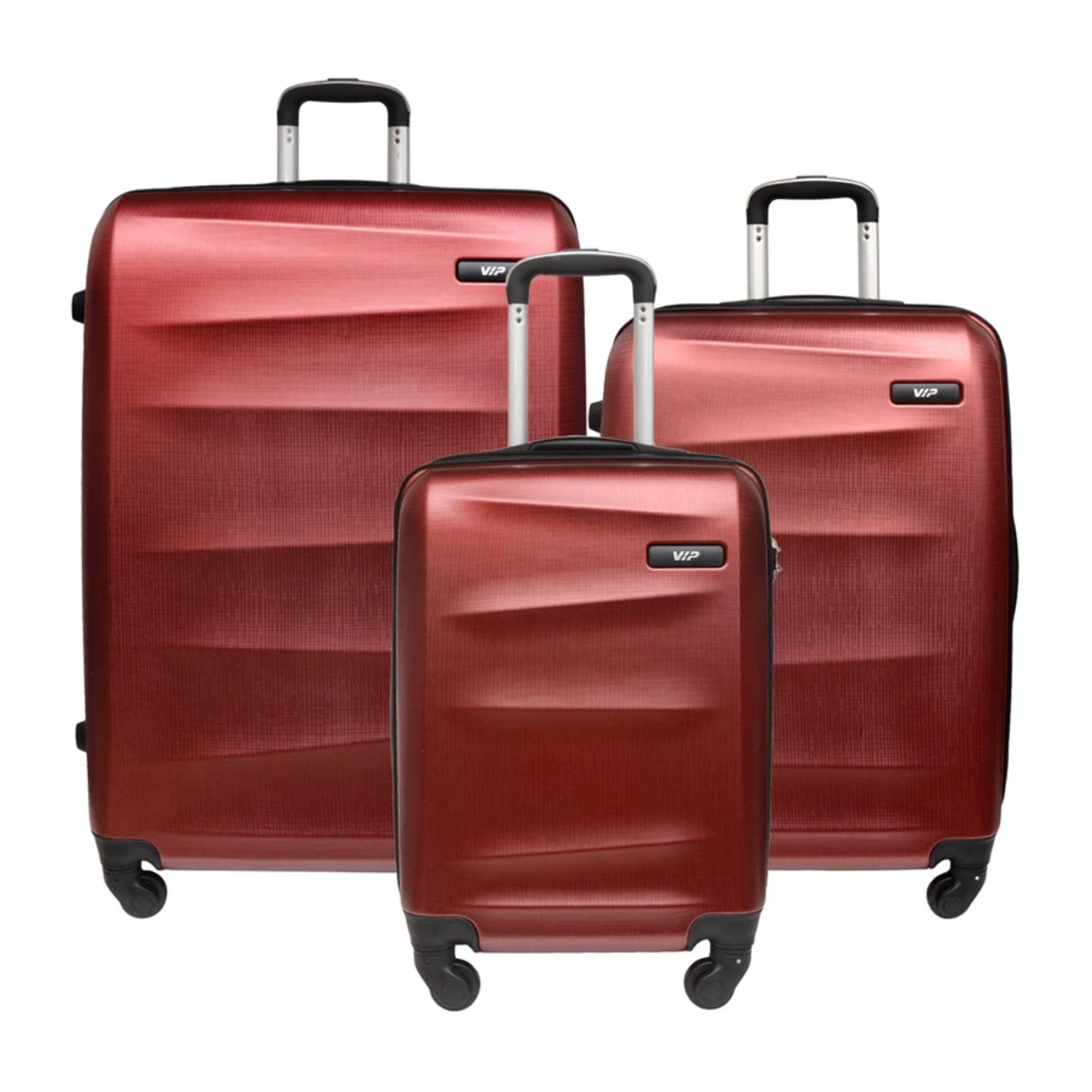 Vip Oakland Hl 4W Set of 3 Maroon