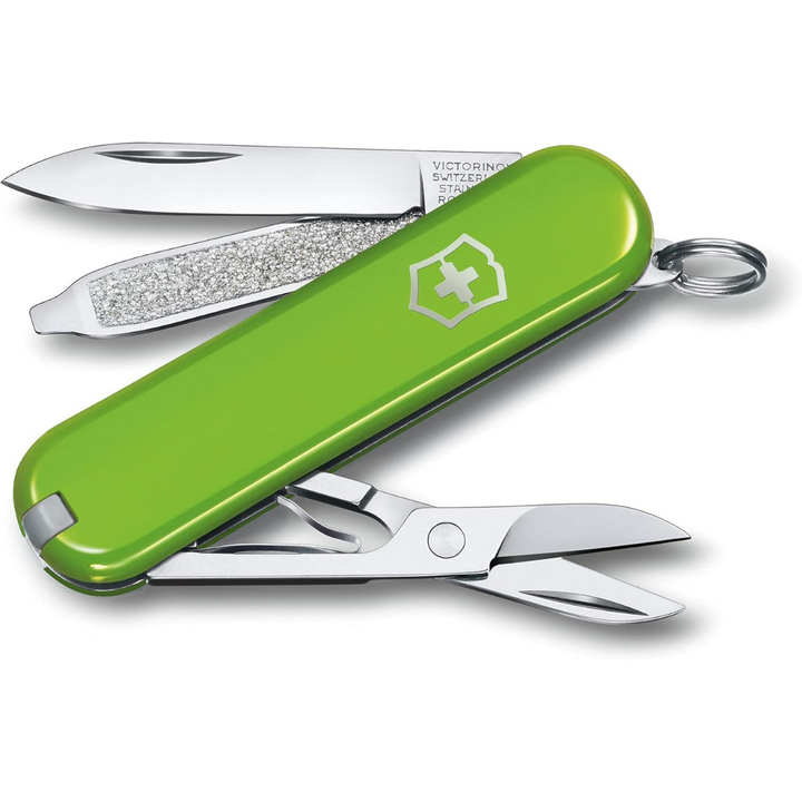 Victorinox Swiss Army Knife Classic SD Pocket 58mm, Smashed Avocado, Blister 0.6223.43B1