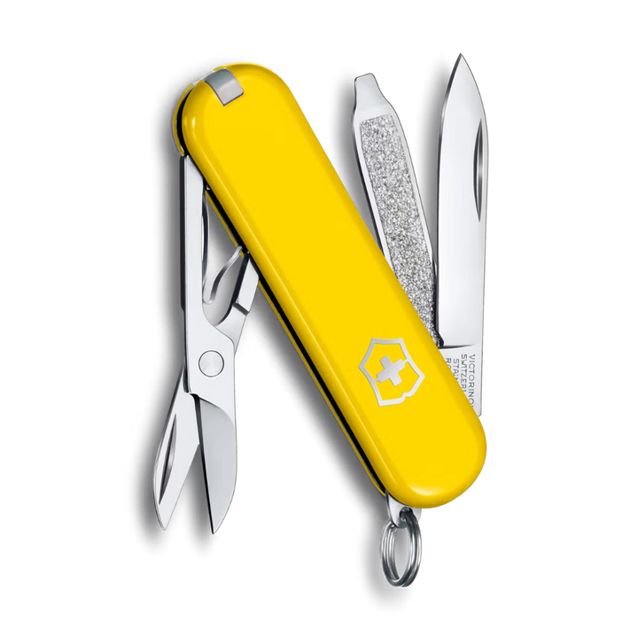Victorinox Swiss Army Knife Classic SD Pocket 58mm, Yellow, Blister 0.6223.8B