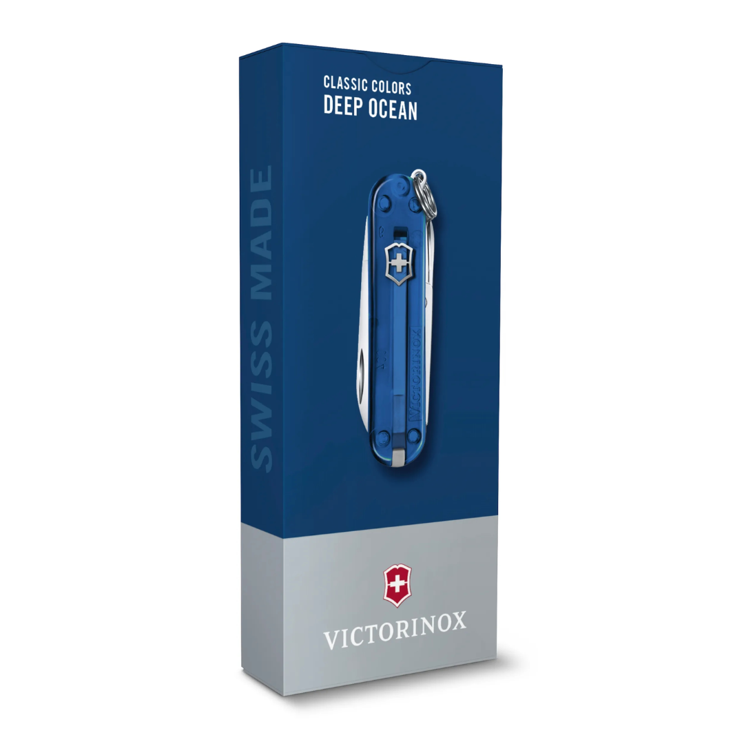 Victorinox Swiss Army Knife Classic Sd 58Mm Deep Ocean