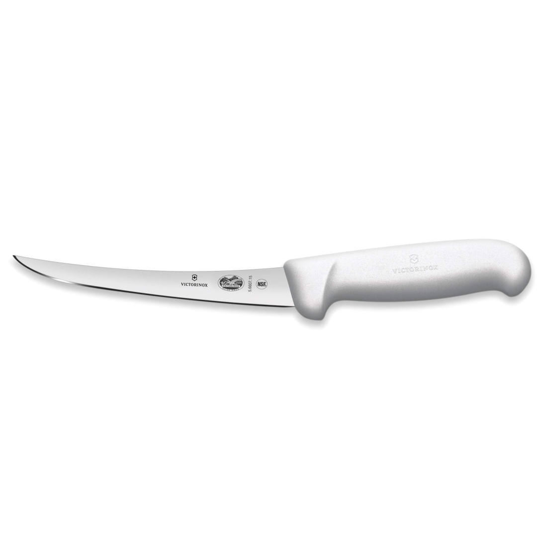 Victorinox Fibrox Boning Knife 6" White-5.6617.15