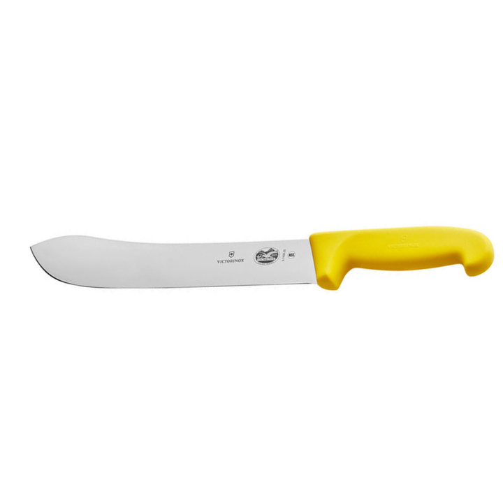 Victorinox Fibrox Butcher's Knife 10" Wide Tip Yellow 5.7408.25 | Buy in Kenya | Red Rhino