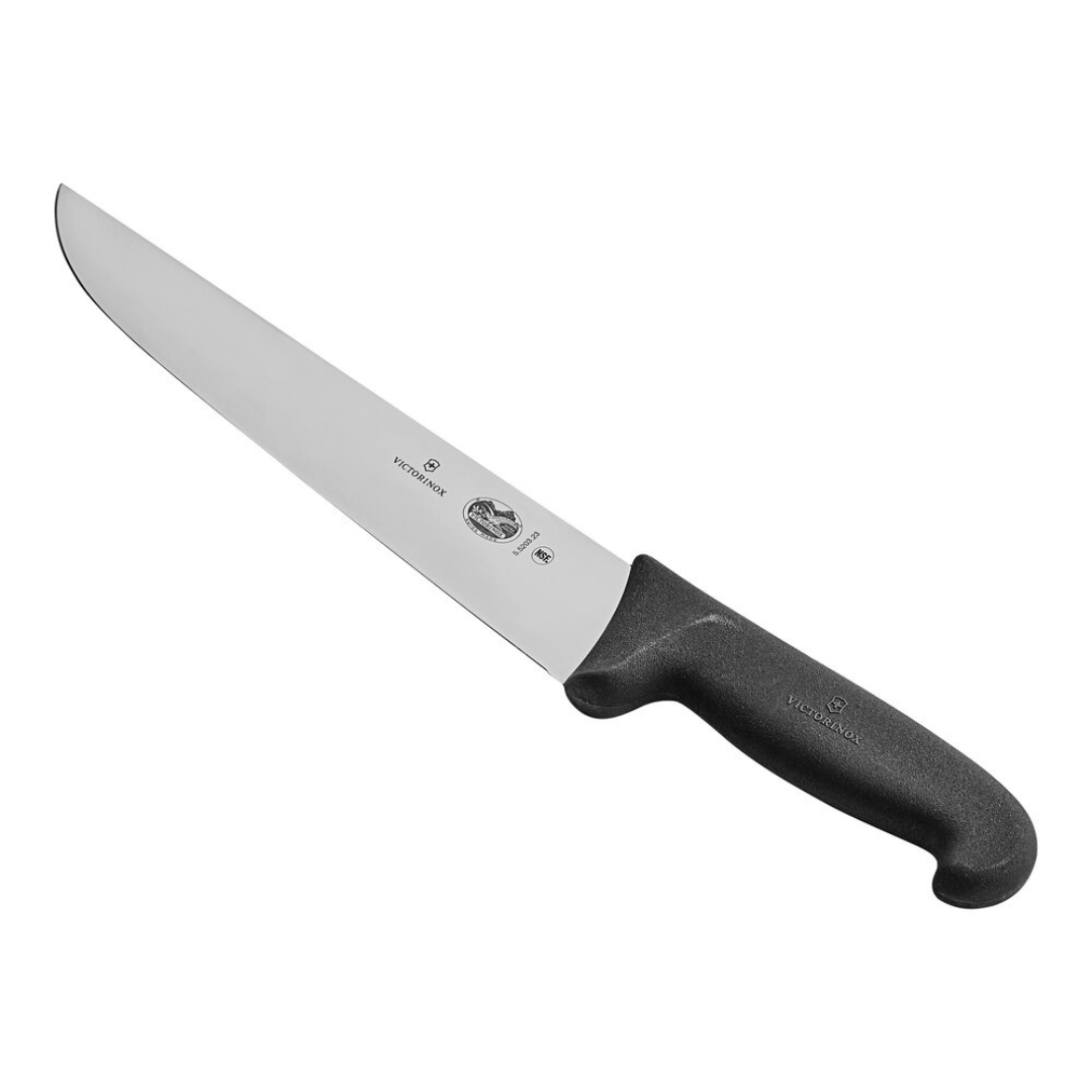 Victorinox Fibrox Butcher'S Knife 9" Black