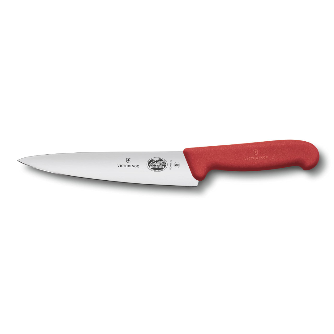 Victorinox Fibrox Cooks/ Chef Knife 8" Red-5.2001.19
