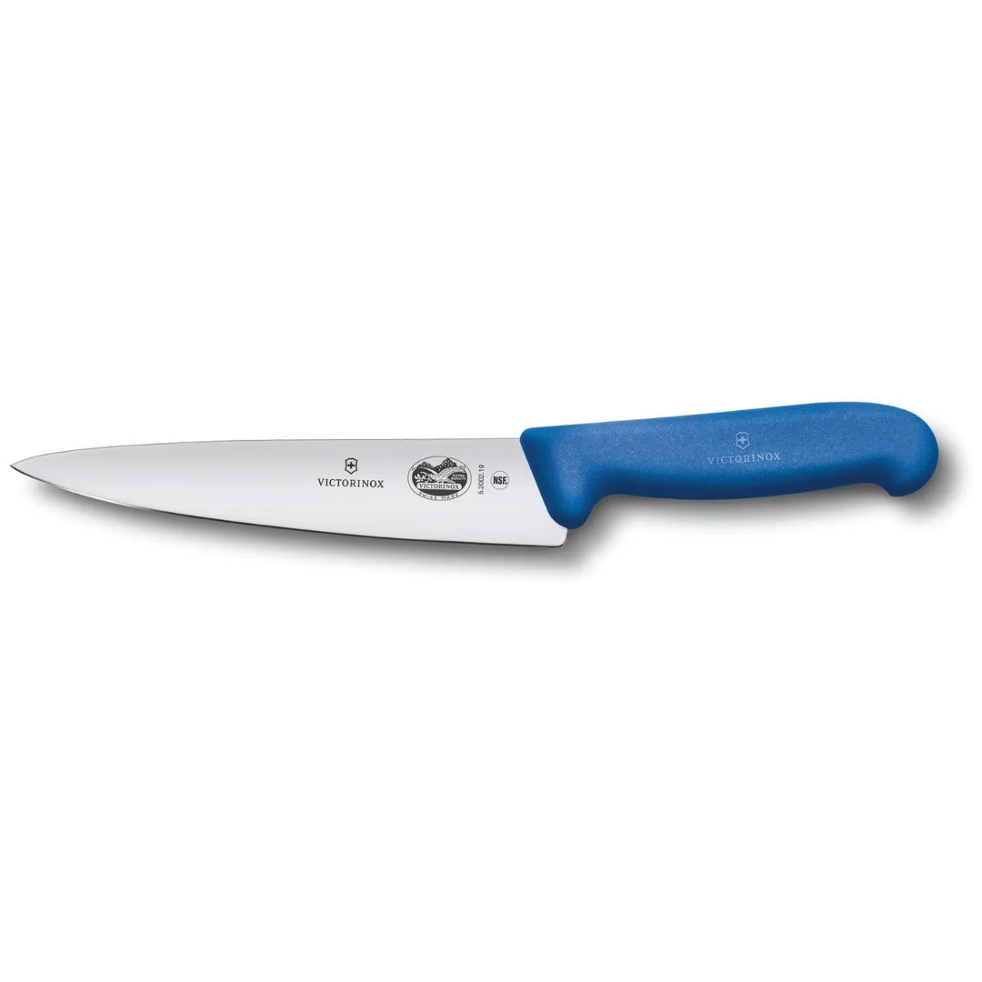 Victorinox Fibrox Cooks Chef Knife 8" Blue
