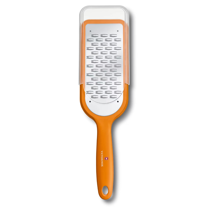 Victorinox Kitchen Grater Ribbon Edge, Orange 7.6084.9