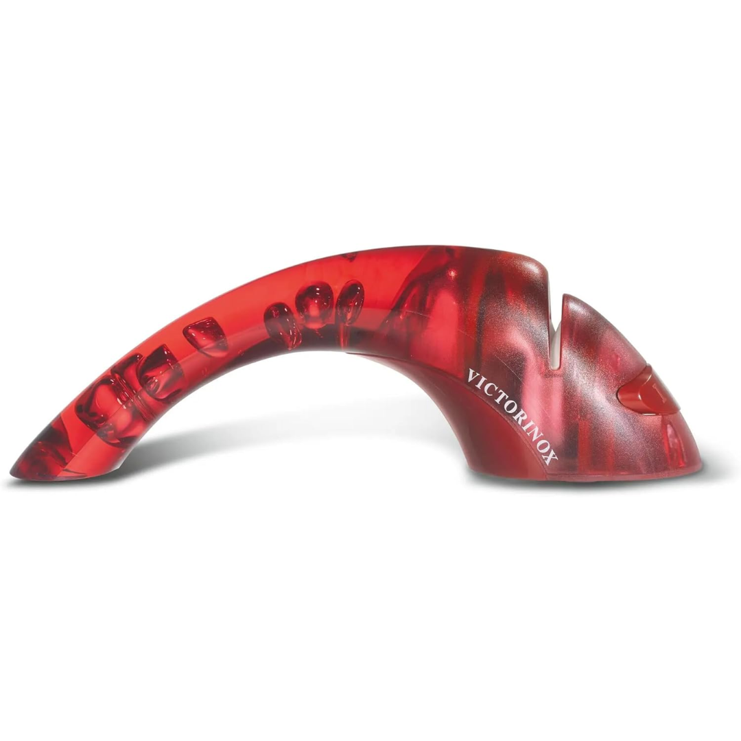 Victorinox Knife Sharpener With Ceramic Rolls (Red)