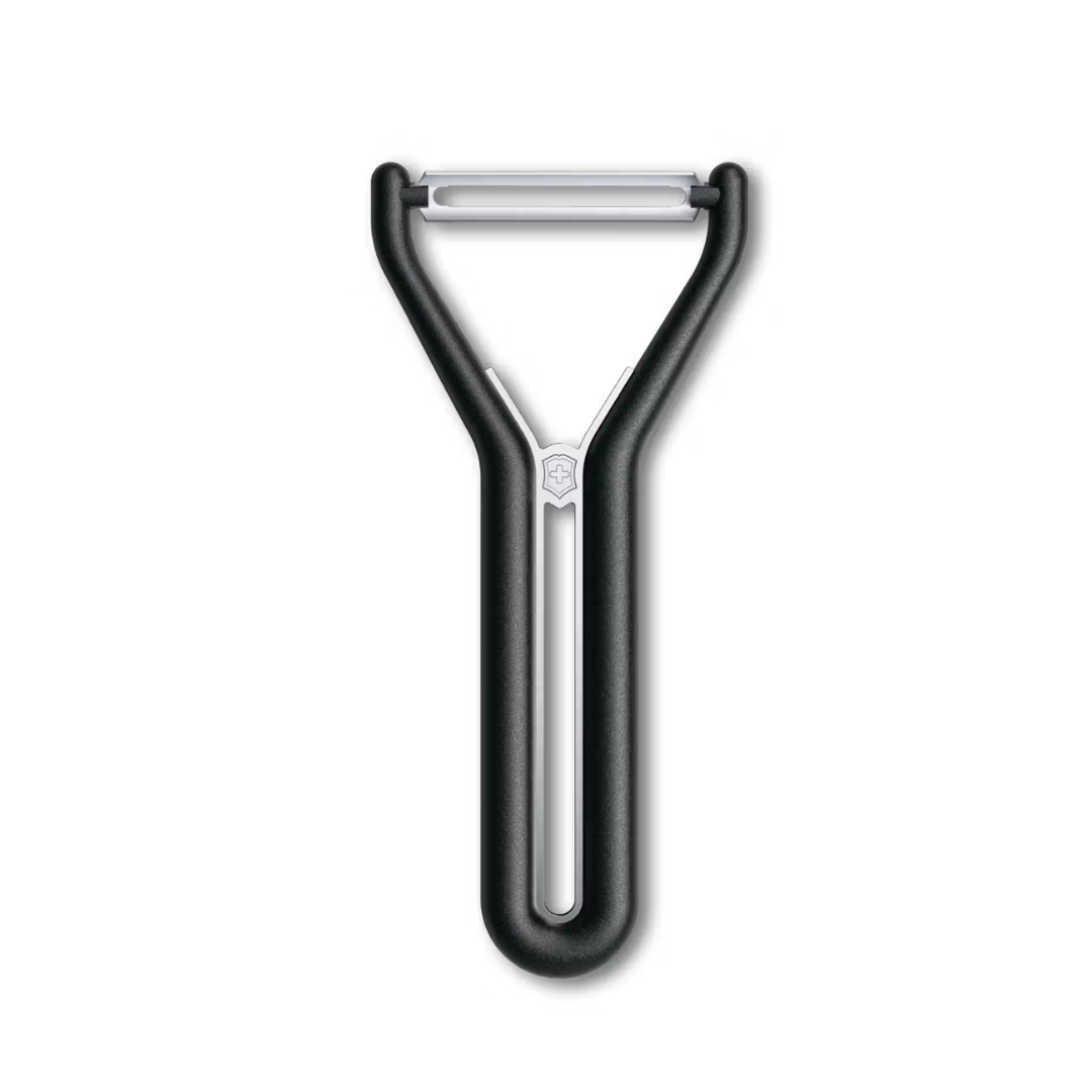 Victorinox Nova-Y Peeler, Double-Edge Black (Gift Boxed) 6.0982.3